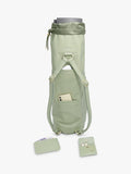 Stackers yoga bag green recycled PU (British brand)