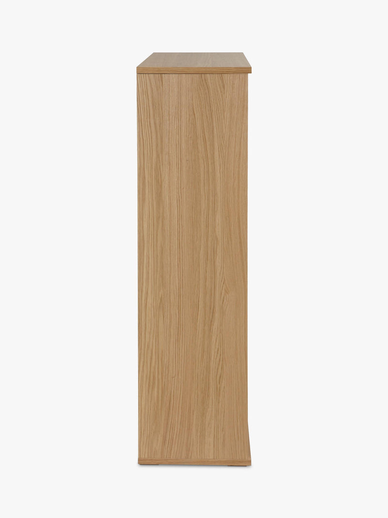 John Lewis Abacus 3 shelf bookcase oak veneer, UK version