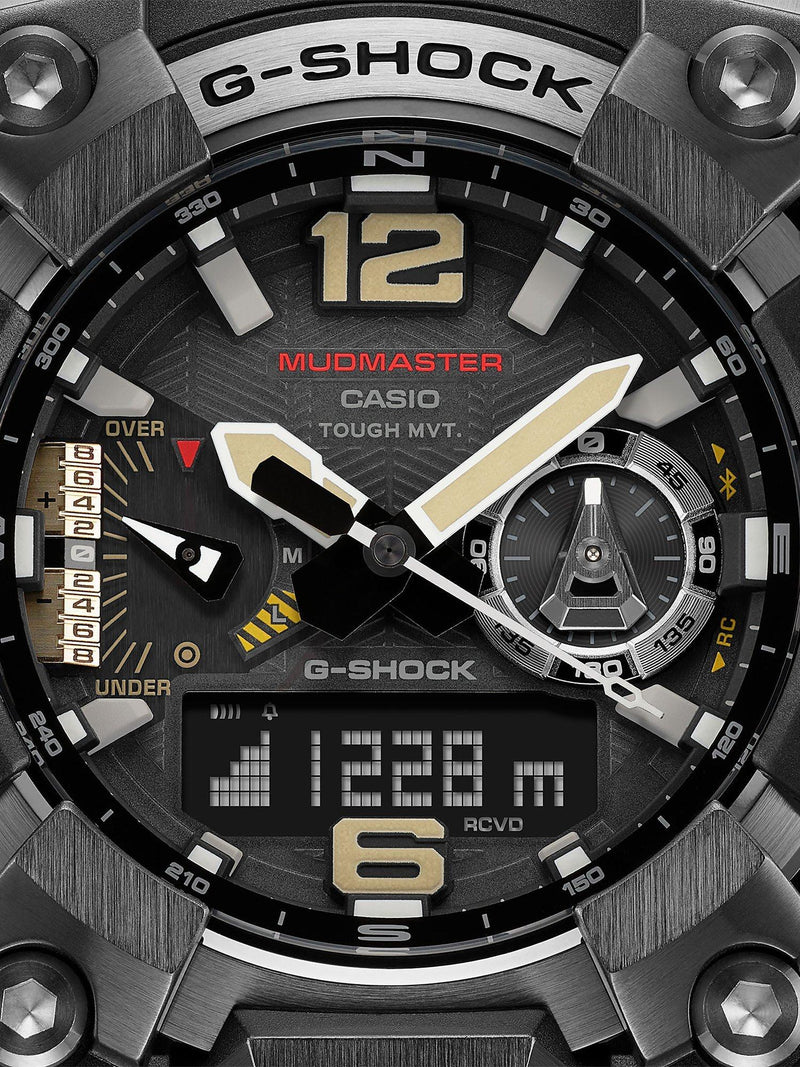 Casio G-Shock Mudmaster solar watch GWG-B1000, imported from the UK