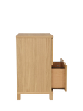 John Lewis Abacus narrow filing cabinet FSC oak - British product