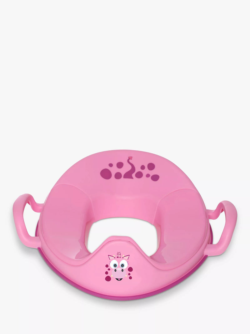 Potty Trainer Seat Pink Dragon, imported from the UK