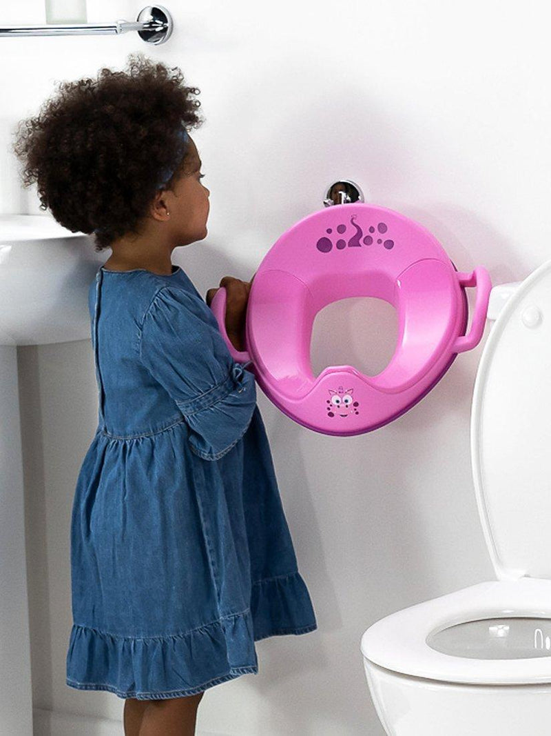 Potty Trainer Seat Pink Dragon, imported from the UK