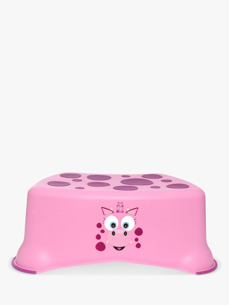 My Carry Potty pink dragon step stool imported from the UK
