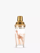 John Lewis Cocktail Shaker with Gold Lid and Giraffe Design, 385ml- Buy online at McGrocer