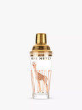 Yvonne Ellen giraffe cocktail shaker 385ml clear gold (British brand)