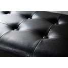 GFW Verona ottoman bench black 87.4L, UK version