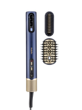 BaByliss Air Wand Hair Dryer, Straightener and Styler All-in-One, Navy/Gold