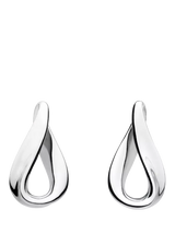 John Lewis Kit Heath Serenity Stud Earrings Silver- Buy online at McGrocer