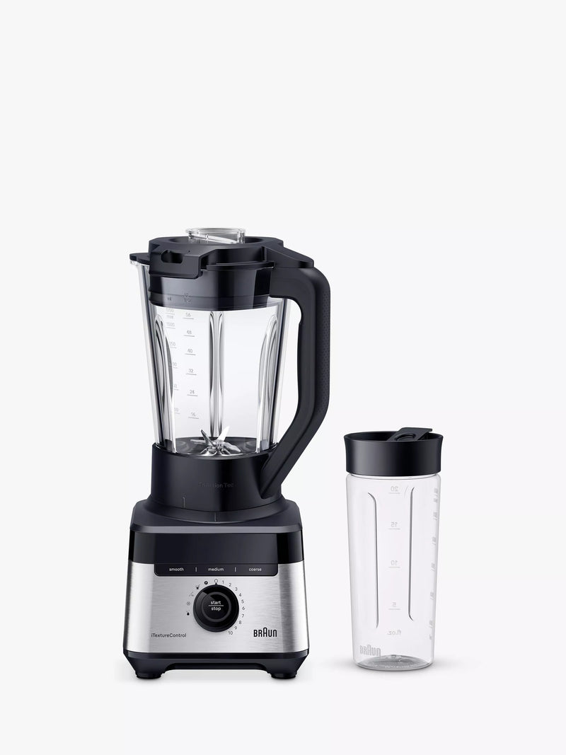 Braun Powerblend 7 jug blender black 1.7L, imported from the UK