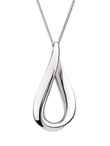 John Lewis Kit Heath Serenity Grande Slider Necklace Silver- Buy online at McGrocer