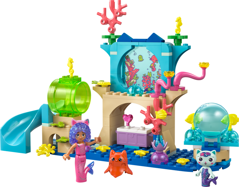 LEGO Mermaid Aquarium Adventure 103 piece set, imported from the UK
