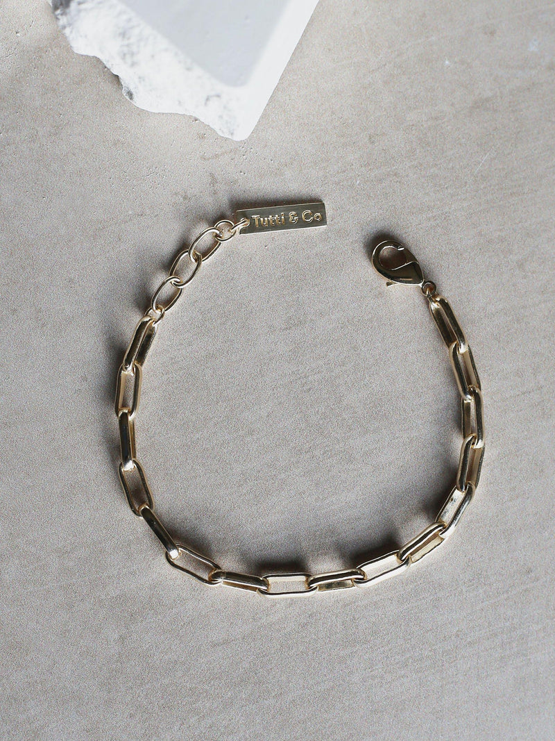 Tutti Raise Link Chain Bracelet 19.7cm, UK version