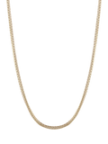 TUTTI Flow Necklace gold plated chain 51.2 cm, imported from the UK