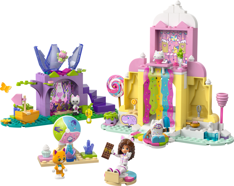 LEGO Gabby's Dollhouse Sweet Treat Mountain building set (British brand)
