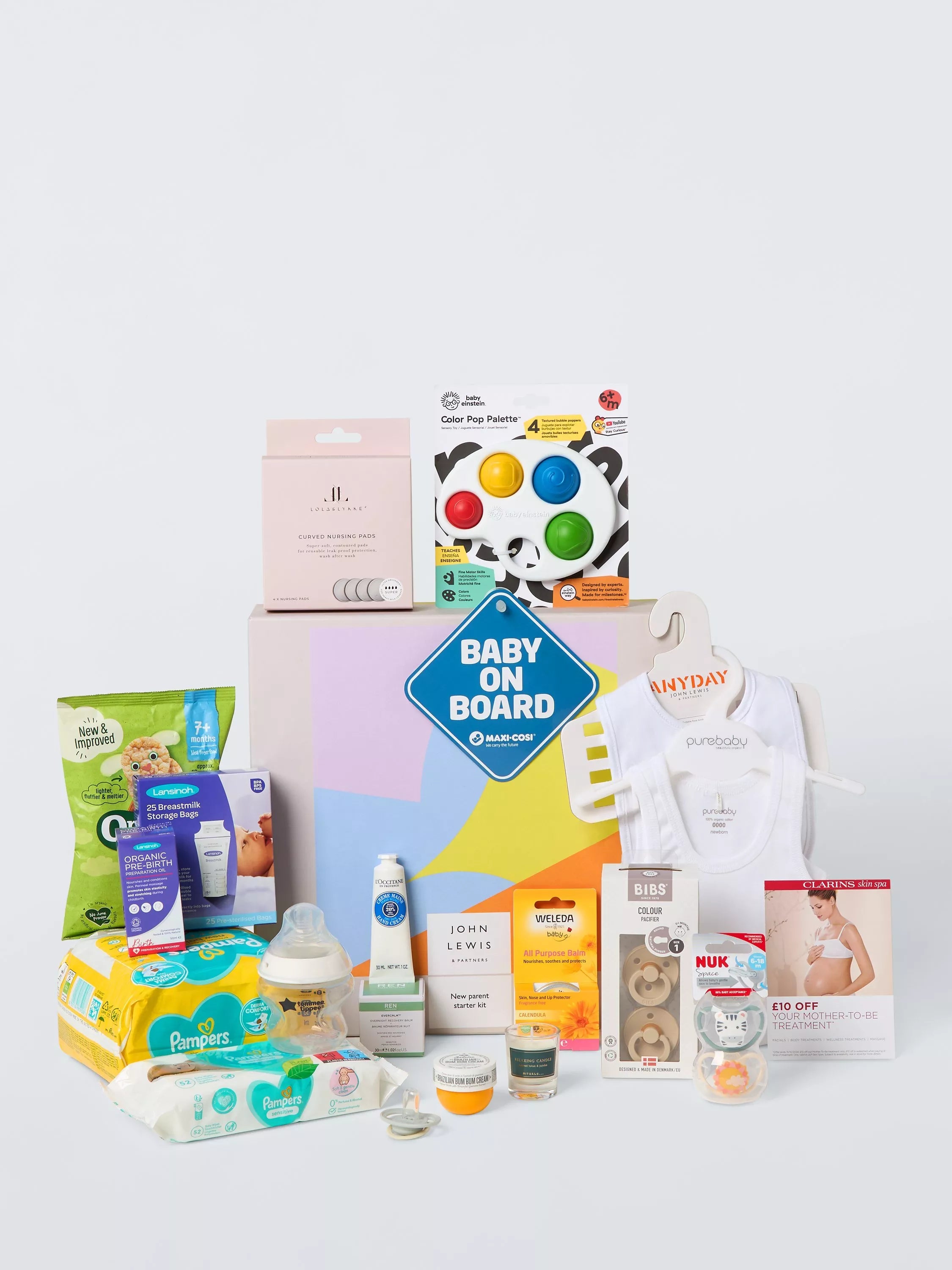 John Lewis New Parent Starter Kit Box - McGrocer