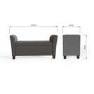 GFW Verona Window Fabric Seat Grey, UK version