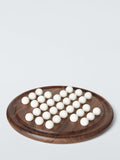 John Lewis Slow Living Walnut Wood and Marble Solitaire Board, UK version