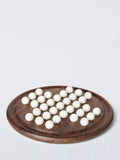 John Lewis Slow Living Walnut Wood and Marble Solitaire Board, UK version