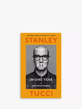 John Lewis Cookbook Stanley Tucci What I Ate in One Year Hardback- Buy online at McGrocer