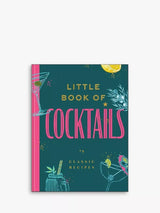 John Lewis Little Book of Cocktails 75 Classic Recipes Cocktail Recipe Book- Buy online at McGrocer
