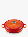 Le Creuset Cast Iron Signature Shallow Casserole 22cm, UK version