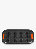 Le Creuset carbon steel non-stick mini muffin tray 12 cup, UK version