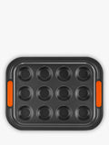 Le Creuset carbon steel non-stick mini muffin tray 12 cup, UK version