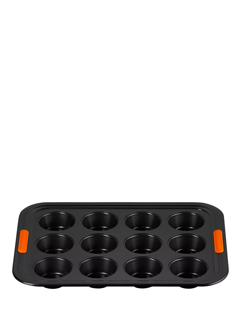 Le Creuset carbon steel toughened non-stick muffin tray 12 cup, UK version