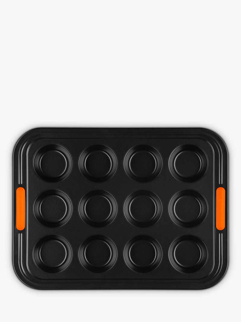 Le Creuset carbon steel toughened non-stick muffin tray 12 cup, UK version