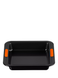Le Creuset carbon steel toughened non-stick square cake tin 23cm, UK version