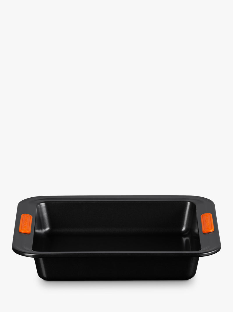 Le Creuset carbon steel toughened non-stick square cake tin 23cm, UK version