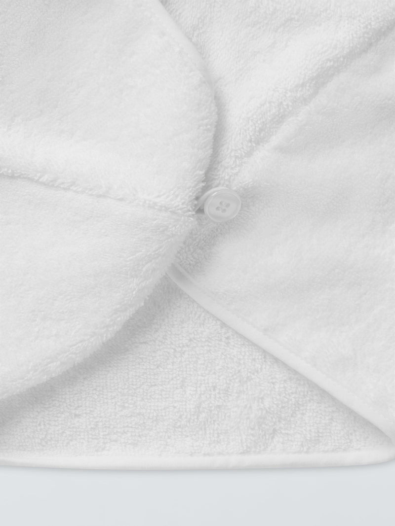 John Lewis hair turban white, UK version