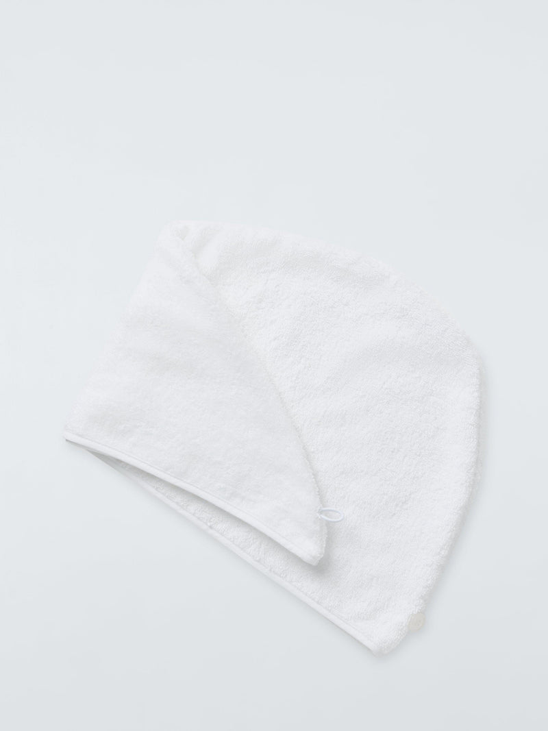 John Lewis hair turban white, UK version