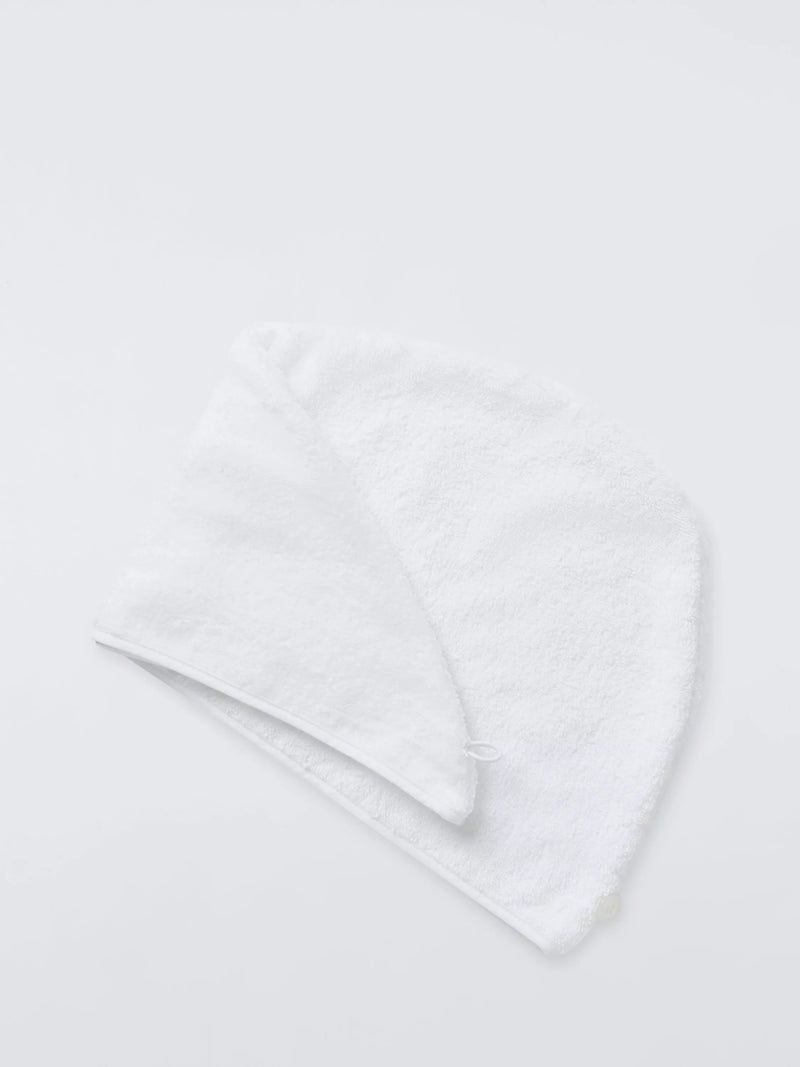 John Lewis hair turban white, UK version
