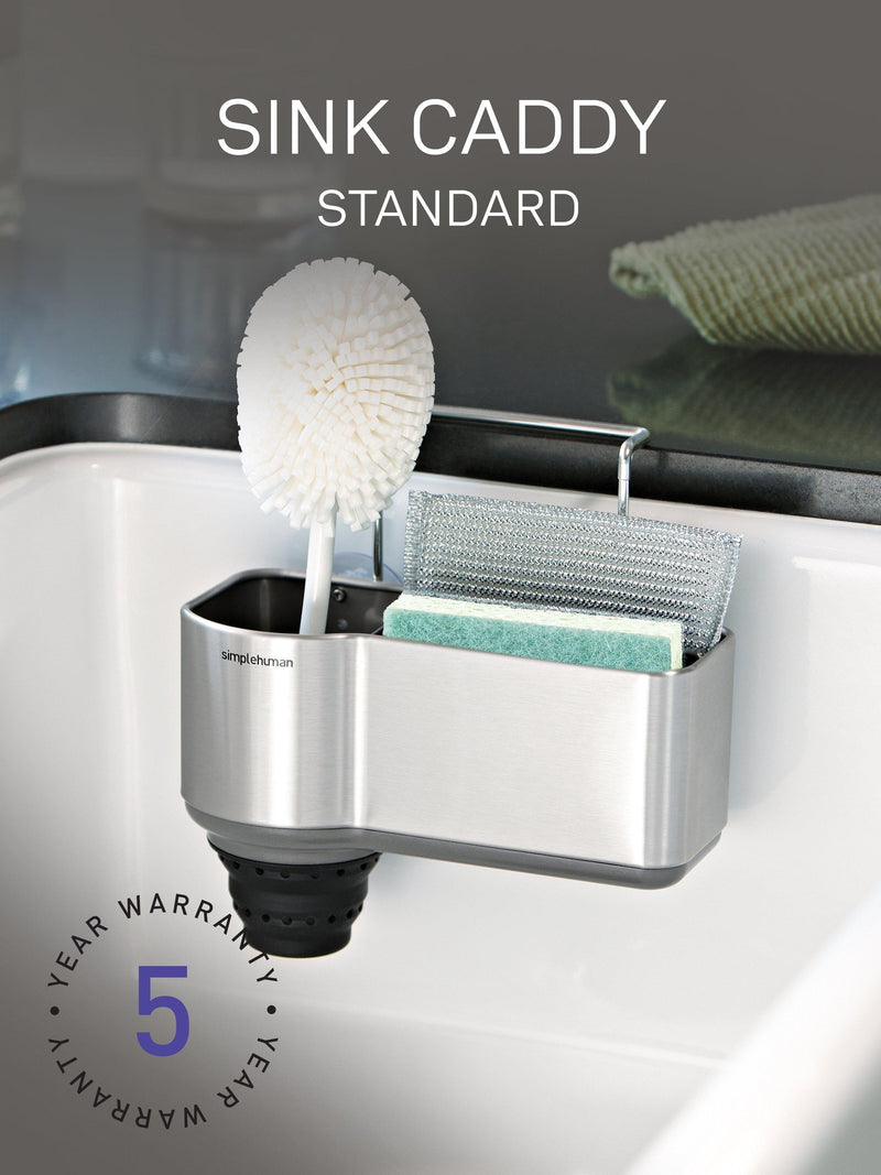 Simplehuman sink caddy brushed stainless steel - British product