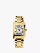 John Lewis Women's Classics Carree Bracelet Strap Gold Watch- Buy online at McGrocer