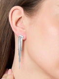 Jools by Jenny Brown beaded drop earrings 7cm, imported from the UK