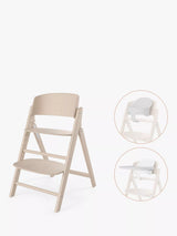 John Lewis Cybex Click & Fold 3-in-1 Highchair Set Natural- Buy online at McGrocer