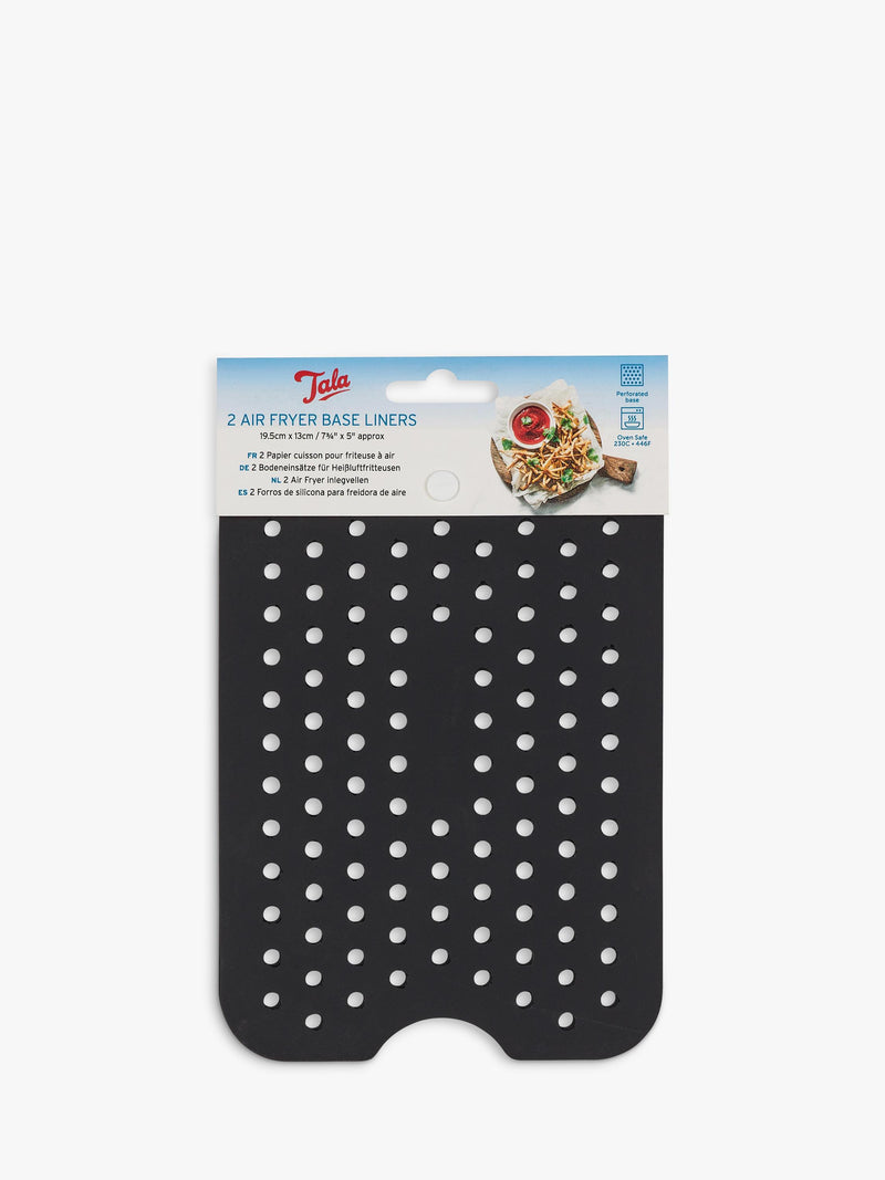 Tala silicone air fryer liners set of 2 19.5x13cm, imported from the UK