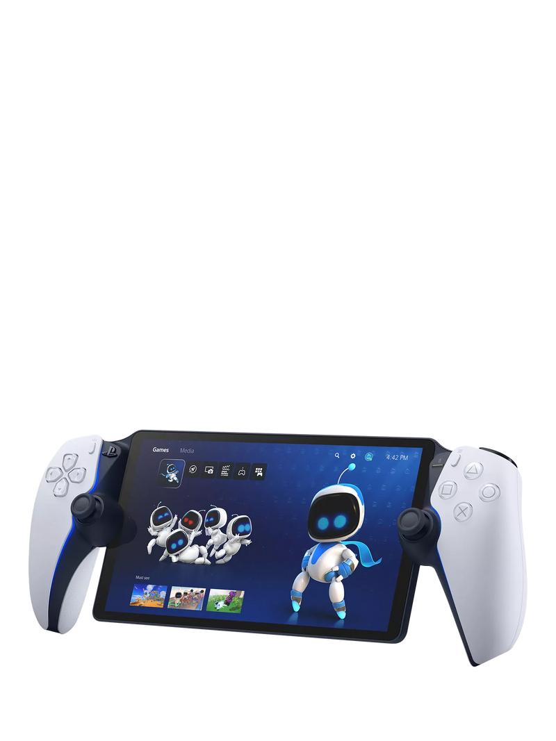 PlayStation remote gaming player with 8-inch screen for PS5, imported from the UK