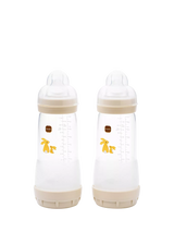 John Lewis MAM Easy Start Anti-Colic Self-Sterilising Baby Bottle, Pack of 2, 320ml- Buy online at McGrocer