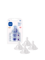 John Lewis MAM Skinsoft Slow Flow Teat, Pack of 4- Buy online at McGrocer