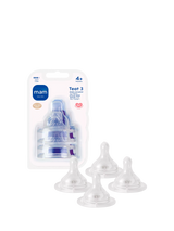 John Lewis MAM Skinsoft Fast Flow Baby Bottle Teat Pack of 4- Buy online at McGrocer