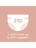 Angelcare Octagonal XL nappy bin refills pack of 3 - British product
