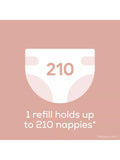 Angelcare Octagonal XL nappy bin refills pack of 3 - British product