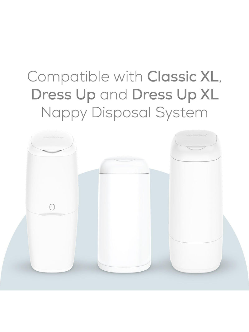 Angelcare Octagonal XL nappy bin refills pack of 3 - British product