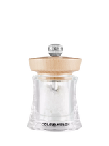 John Lewis Cole & Mason Holborn Acrylic & Beech Wood Salt Mill- Buy online at McGrocer