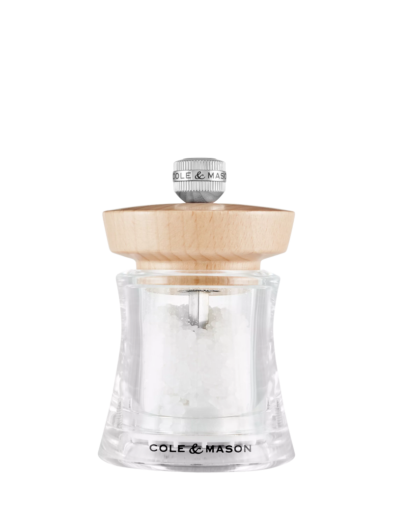Cole & Mason Holborn salt mill 9cm, imported from the UK