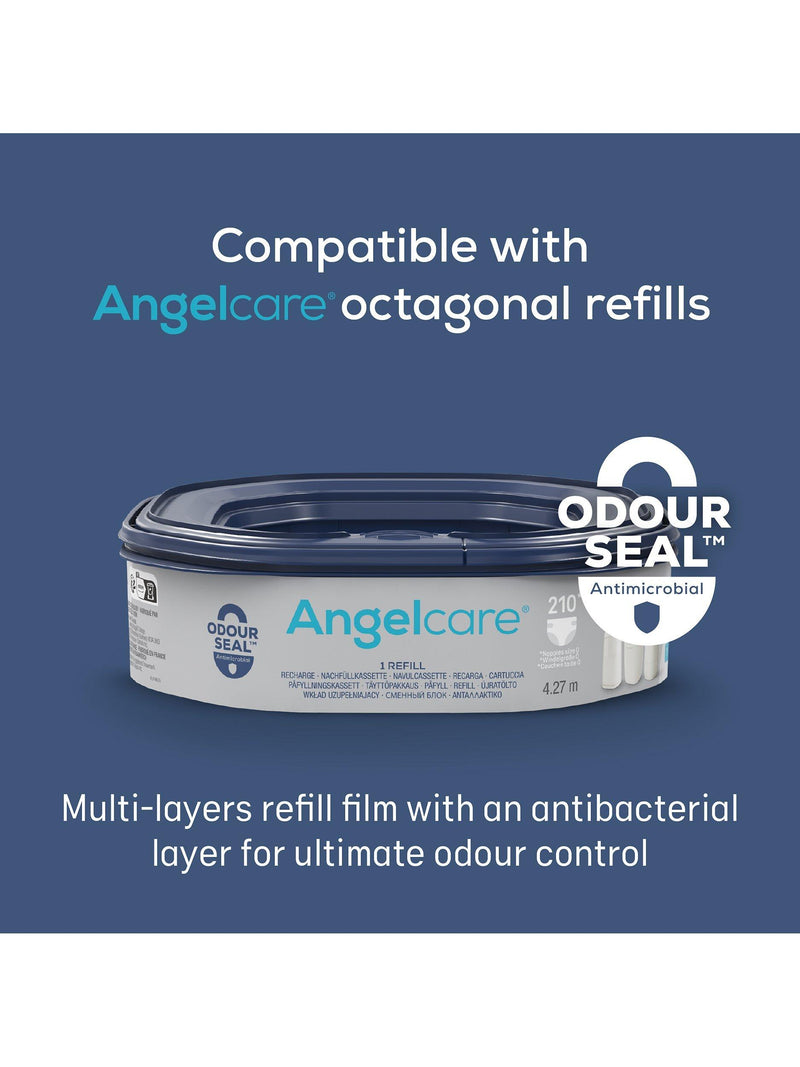 Angelcare Classic XL nappy bin and refill bundle - British product