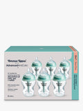 Tommee Tippee Advanced Anti-Colic Baby Bottles with Slow Flow Teats Pack of 6 260ml (British brand)